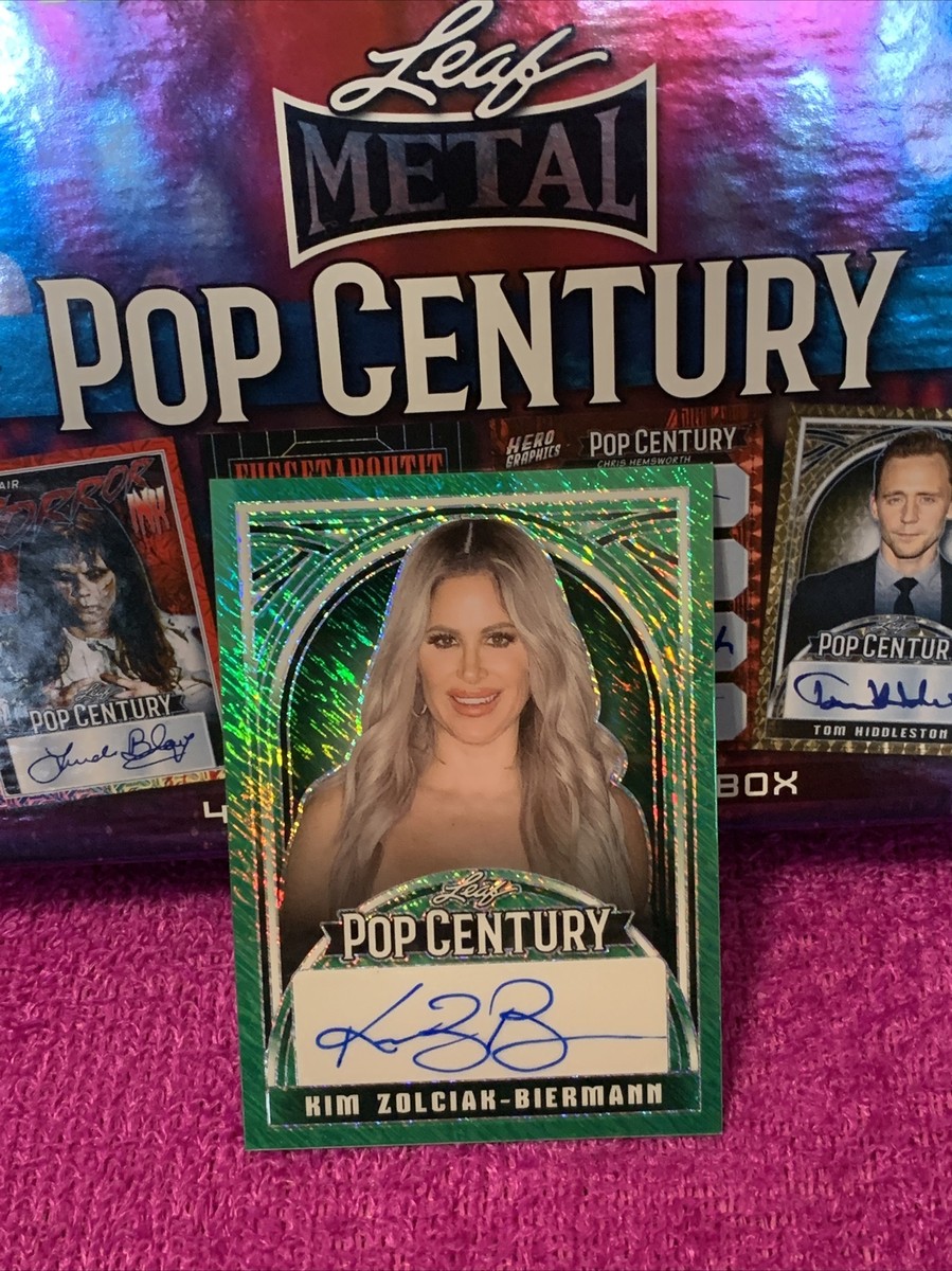 2024 LEAF METAL POP CENTURY KIM ZOLCIAK-BIERMANN AUTO AUTOGRAPH