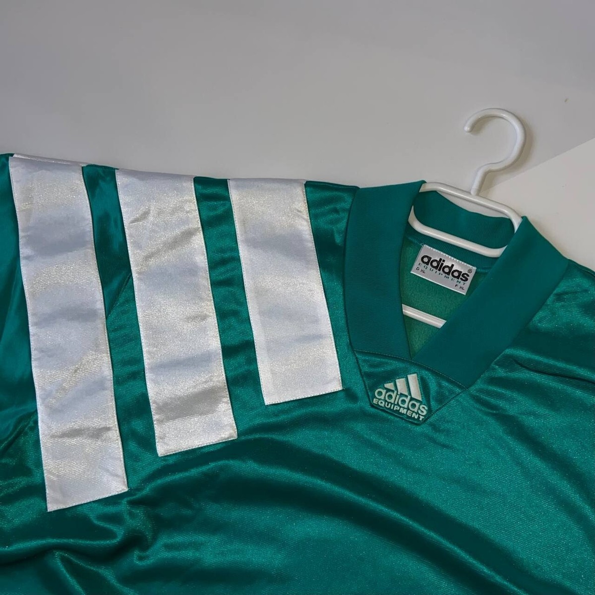 Rare Vintage Adidas Equipment 90s Jersey XL Custom Berni #9 Retro