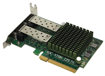 SuperMicro AOC-STGN-I2S Dual Port 10GB SFP+ 10GB Card Low Profile Rev 2.00
