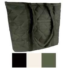 Rothco Lightweight Quilted Woobie Tote Bag – Large Crossbody Shoulder Bag 23L
