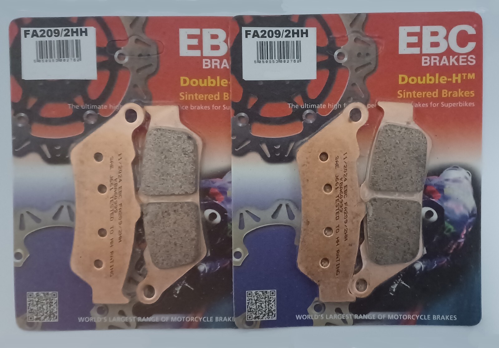 EBC Sinter Vordere Bremsbeläge Passend Für KTM Adventure 950/990 (2002 Zu 2012)