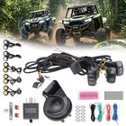 Plug and Play Utv Atv Led Turn Signal Horn Street Legal Kit For Polaris Can-Am