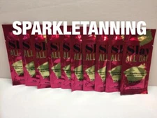 Supre Tan SNOOKI SLAY ALL DAY BRONZER Indoor Tanning Sample Lotion 10Packets LOT