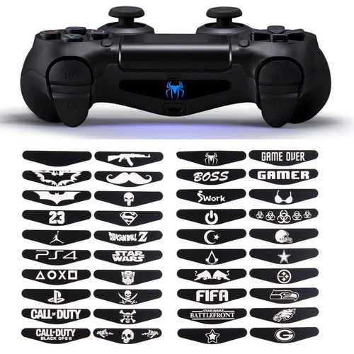 40 X LED Light Bar Cover Decal Skin Sticker for PlayStation 4 PS4  Controller | eBay