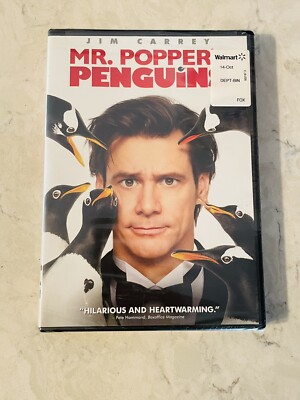 Mr. Popper s Penguins (DVD, 2011) NEW FACTORY SEALED