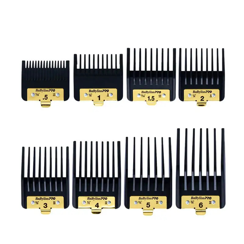 BABYLISS Pro Set di 8 Guide Da Taglio Premium FXPCGE