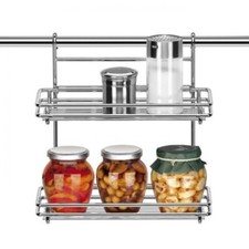 Porta Spugna Per Lavello Da Cucina, Contenitore In Acciaio Inox Contenitore Porta Spugna Per Lavello Con 2 Porta Bacchette 84519076