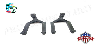 3D PRINTED RC PLANE WALL MOUNT HOLDER SET 2 SMALL MODELS SOLID PLA