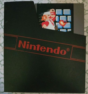 Super Mario Bros NES 5-Screw No TM First Print NROM-256-02 Original Nintendo