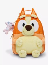 NWT Bluey Bingo Plush Figural Mini Backpack