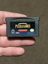 Game Boy Advanced Ultimate Puzzle Games. Works.