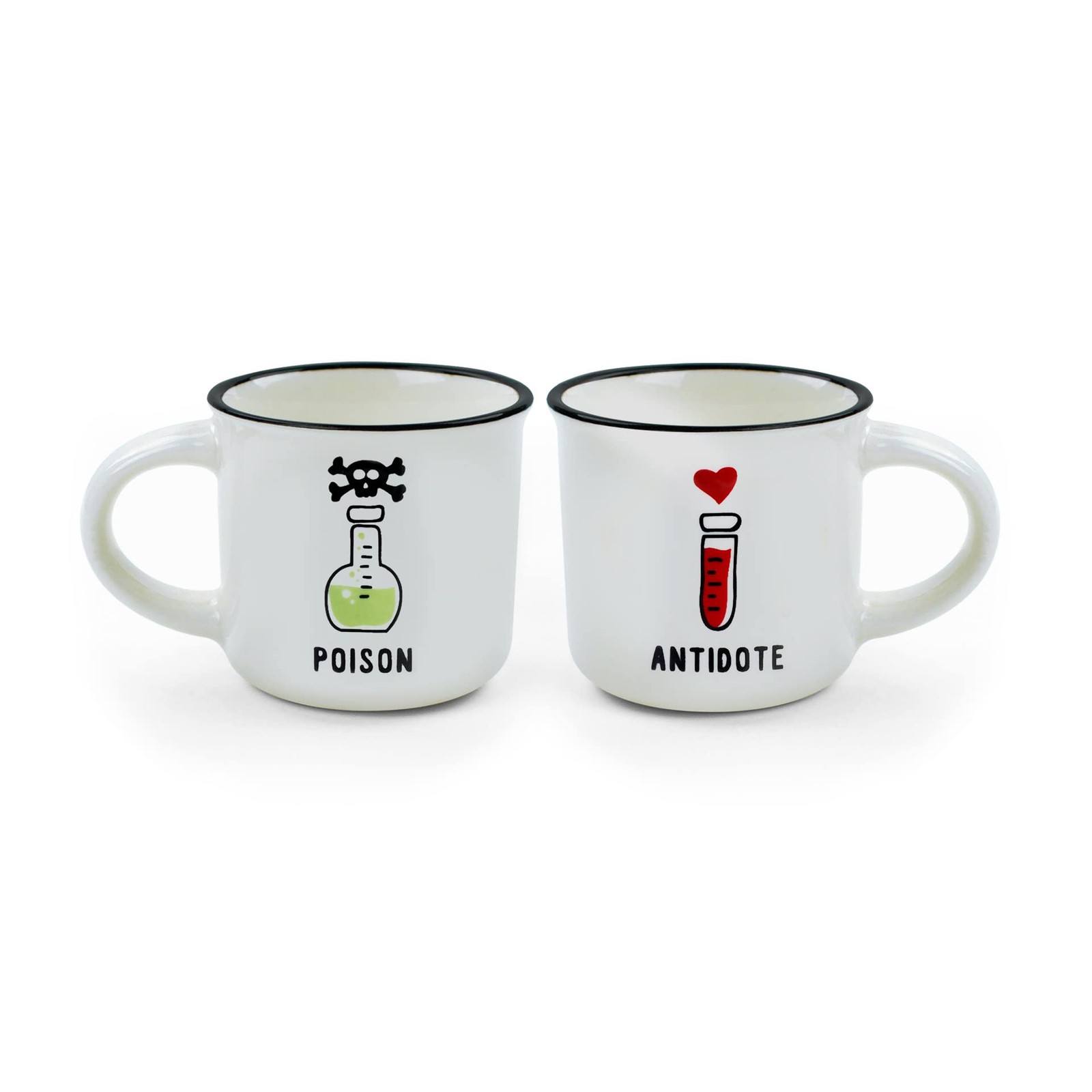 Legami Coffee Cups Multi-Colour 55 x 55 x 5 cm Poison - Antidote 55x55x5 c 4490₽