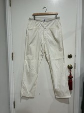 VTG Marithe Francois Girbaud 90s Y2K Baggy Comfort Trouser Pants White 33x32