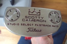 Scotty Cameron Studio Select Fastback No 1.5 putter 34" 15g weights