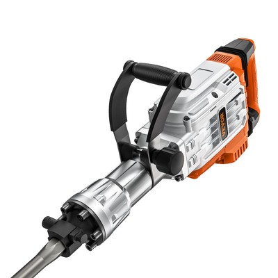 VEVOR Demolition Jack Hammer Concrete Breaker 3500W Electric Hammer 2 Chisel Bit