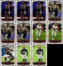 2014 Topps Cleveland Browns (11) Card Lot - Almost Gone – Get Yours Before Th...