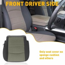 Driver Bottom Seat Cover Dark Grey For 2009-2012 Dodge Ram 1500 2500 3500 Slt Us Driver Bottom Seat Cover Dark Grey For 2009-2012 Dodge Ram 1500 2500 3500 Slt Us