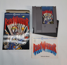 Circle SoQ First Print Robo Warrior (Nintendo NES) CIB Complete in Box Boxed