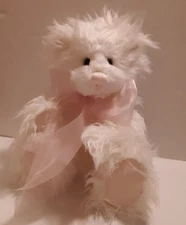 Charlie Bears Mrs. White Plush Bear 11" 2024 Exclusive Collection (Used)