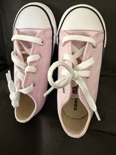 New With Box Infant Girls Converse Shoes Size 9