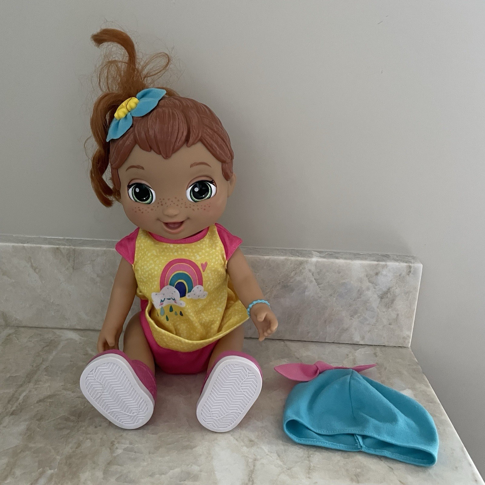 2019 Baby Alive Brown Hair Grows Up Talking Interactive Doll