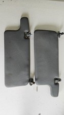 1988-1991 Honda Prelude Driver Passenger Side Sun Visor Pair Set Gray 1988-1991 Honda Prelude Driver Passenger Side Sun Visor Pair Set Gray
