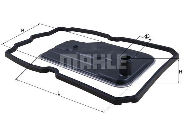 Mahle Hydraulikfilter, Automatikgetriebe FüR MERCEDES-BENZ Puch-image