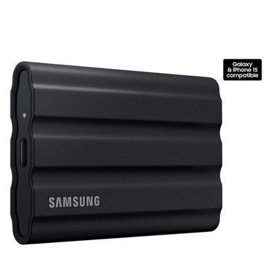 Samsung 2TB T7 Shield Portable SSD (Black) USB 3.2 Gen 2 Type-C