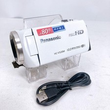Panasonic HC-V520M Camcorder Full HD Recording Video Camera White Used