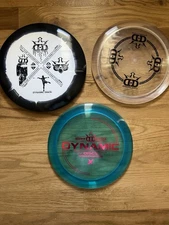 Lot 3 Dynamic Discs Orbit Fugitive , Escape , Trespass 10 Year Anniversary - NEW