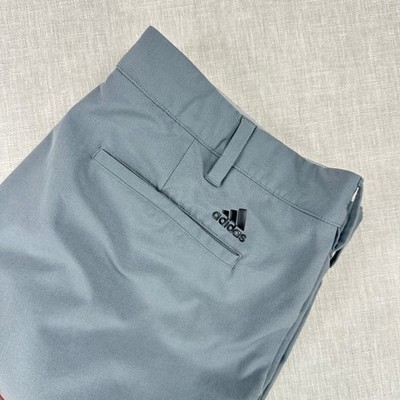 Adidas Golf Pants Mens 36x32 Gray Ultimate365 Stretch Performance Casual Trouser