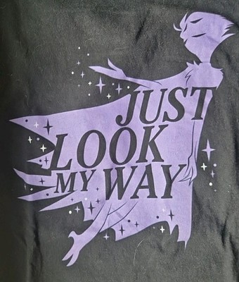 Helluva Boss Stolas Just Look My Way Shirt Größe M Gildan Shark Robot
