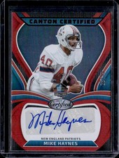 2025 Certified #CAN-MHA Mike Haynes Canton Certified Signatures Mirror Red /99