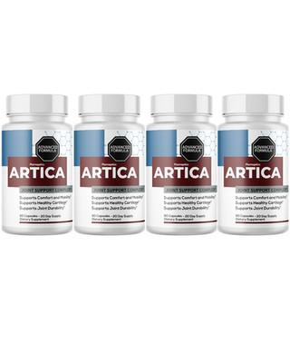 Artica Advanced Joint Support Complex, Comfort & Mobility Support - 4 Bottles
