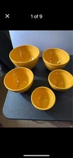 Fiestaware Marigold Bowl Set