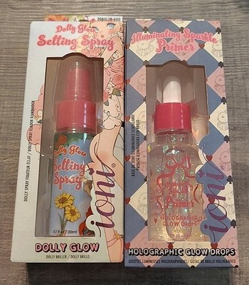 Ioni Dolly's Adventure Illuminating Sparkle Primer And Dolly Glow Setting Spray 