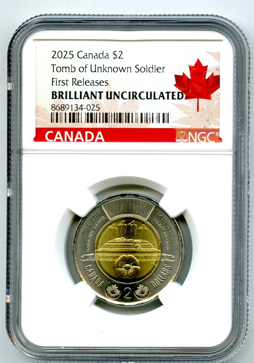 Uncirculated Canadian Two Dollar Coins (Toonies) for sale | eBay