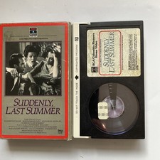 Suddenly Last Summer - Elizabeth Taylor Katharine Hepburn Betamax Beta Tape