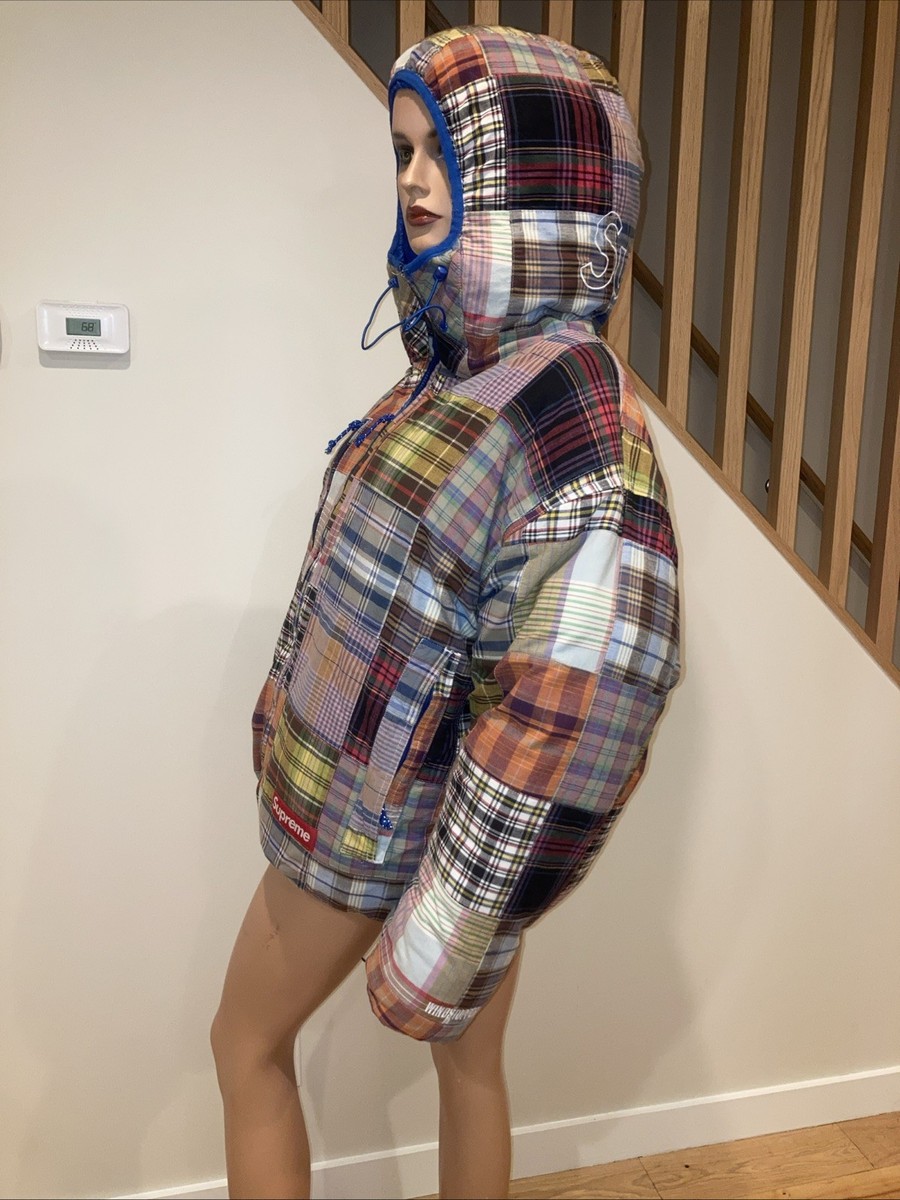 Supreme Madras Reversible WINDSTOPPER Puffer Jacket | eBay