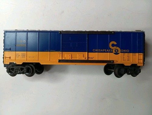 K-Line Trains K-640802 CHESAPEAKE & OHIO Classic Boxcar In Original Box - Picture 6 of 13