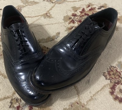 Florsheim Imperial Longwing Kenmoor Gunboat V-Cleat Vintage Size 9