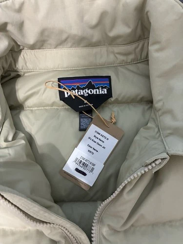 NWT Patagonia Sisar Down Jacket Men's Medium Weathered Stone Color $319 FA26 image 7