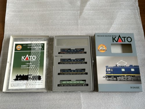Máquina de prueba KATO 10-260 40 aniversario EF58 4 coches Ao Taisho Tsubame Hato 6766 | Zustand: Used