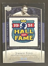 Jimmie Foxx Baseball Cards and Autographed Memorabilia Buying Guide 10