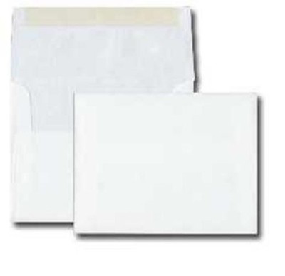 A6 Invitation Envelope - 70# White Basis Text (4 3/4 x 6 1/2) - Box of 250