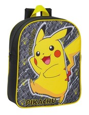 William Lamb Pokemon Pikachu Electric Type Black Casual Backpack Rucksack Bag -