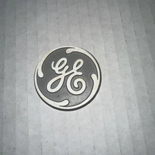 GE General Electric Refrigerator Round Fridge Magnet 1.25" Vintage