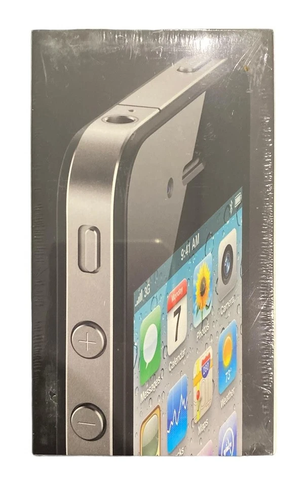 Apple iPhone 4 16GB Schwarz Black Demo Version - Selten - Neu in OVP versiegelt - Bild 2 von 3
