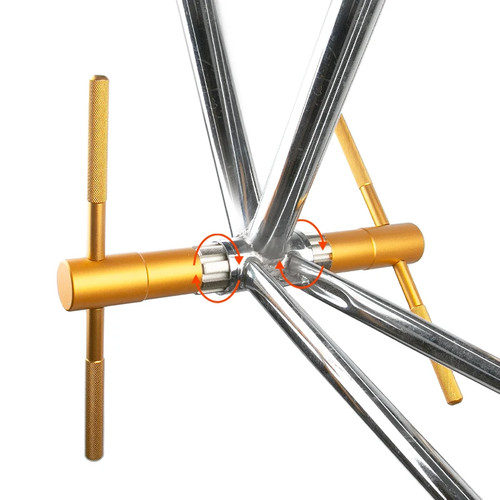 Herramienta de acero de alta resistencia para roscar soporte inferior BSA para bicicleta BC 1,37x24 - Imagen 6 de 22