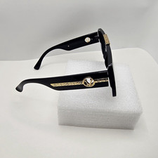 Summer Men's Square Sunglasses Black Plastic Frame Gray Tinted Lenses